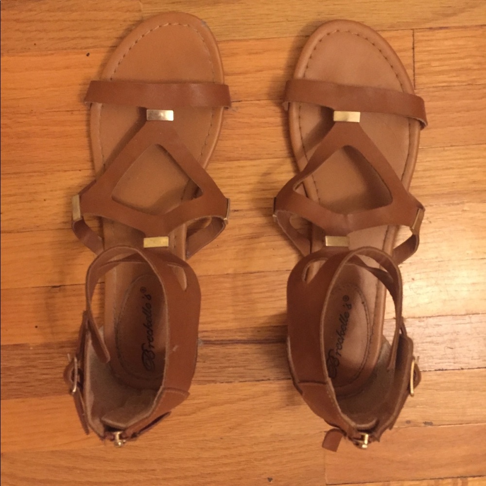 Mini gladiator sandals